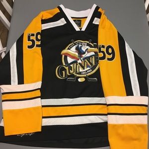 Guinness Hockey Jersey 3XL . Worn twice .